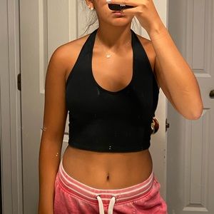 Brandy Melville Halter Crop Top